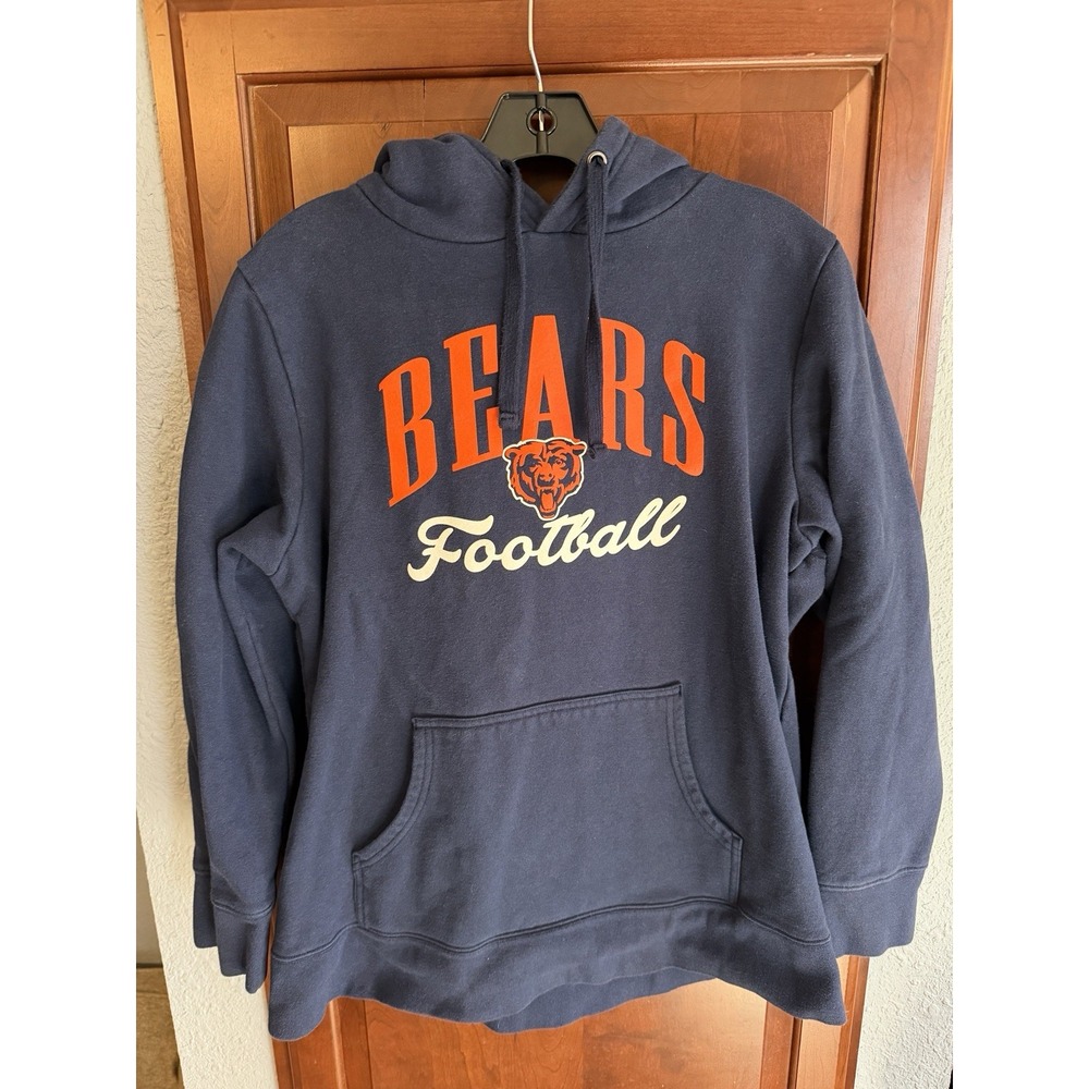 Chicago Bears Football Pullover Hoodie SZ XL Pro Line Fanatics NFL